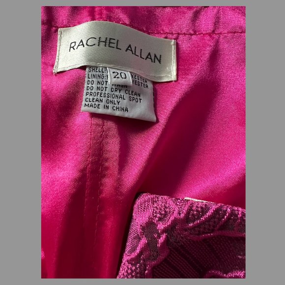 NWT RACHEL ALLAN 7013 DRESS (Prom/Pageant/Formal) - Picture 6 of 7